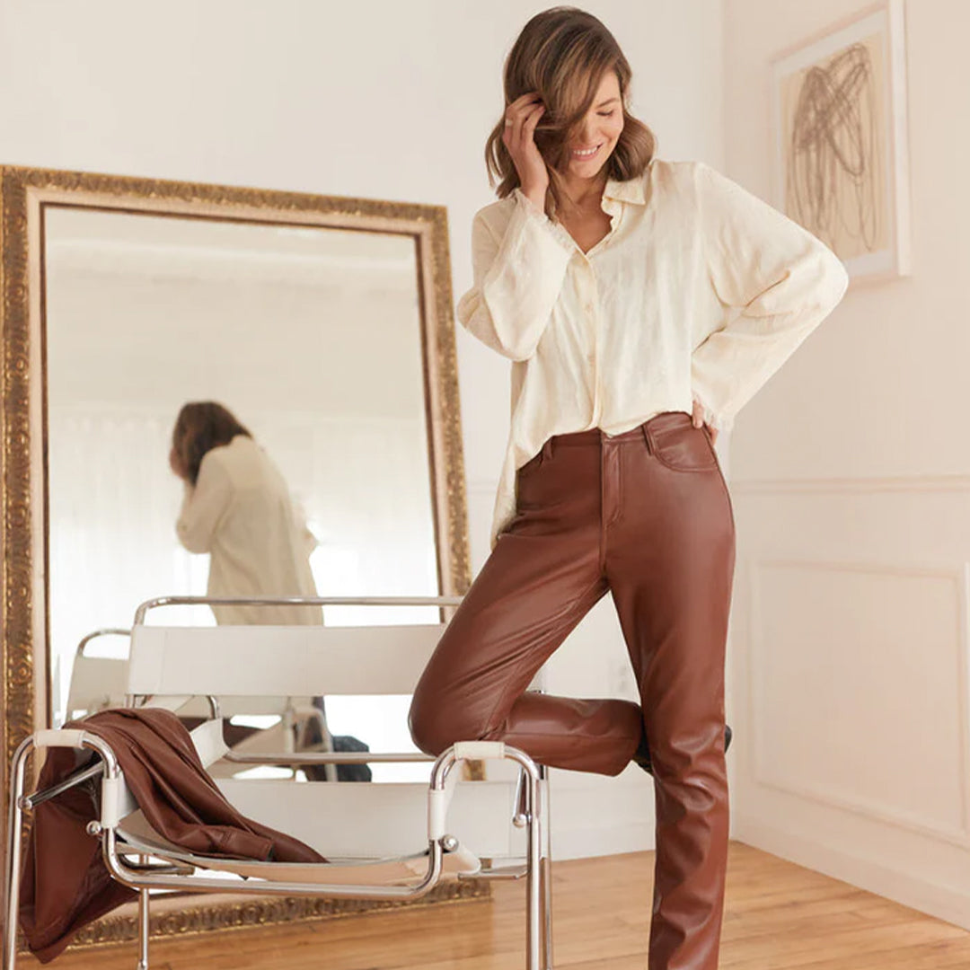 Luxe Leather Pants