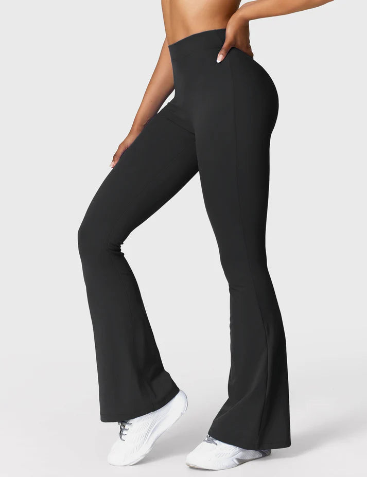 Calin V-back Flared Leggings