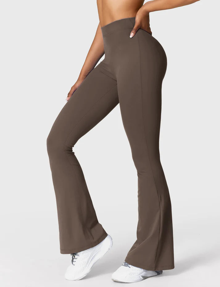Calin V-back Flared Leggings