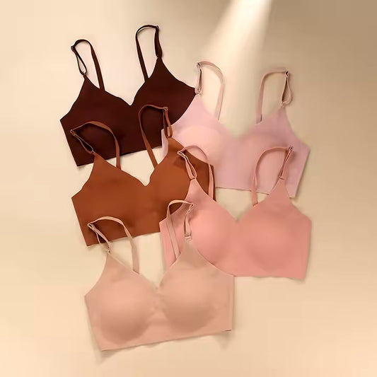 Calin soft seam less bra