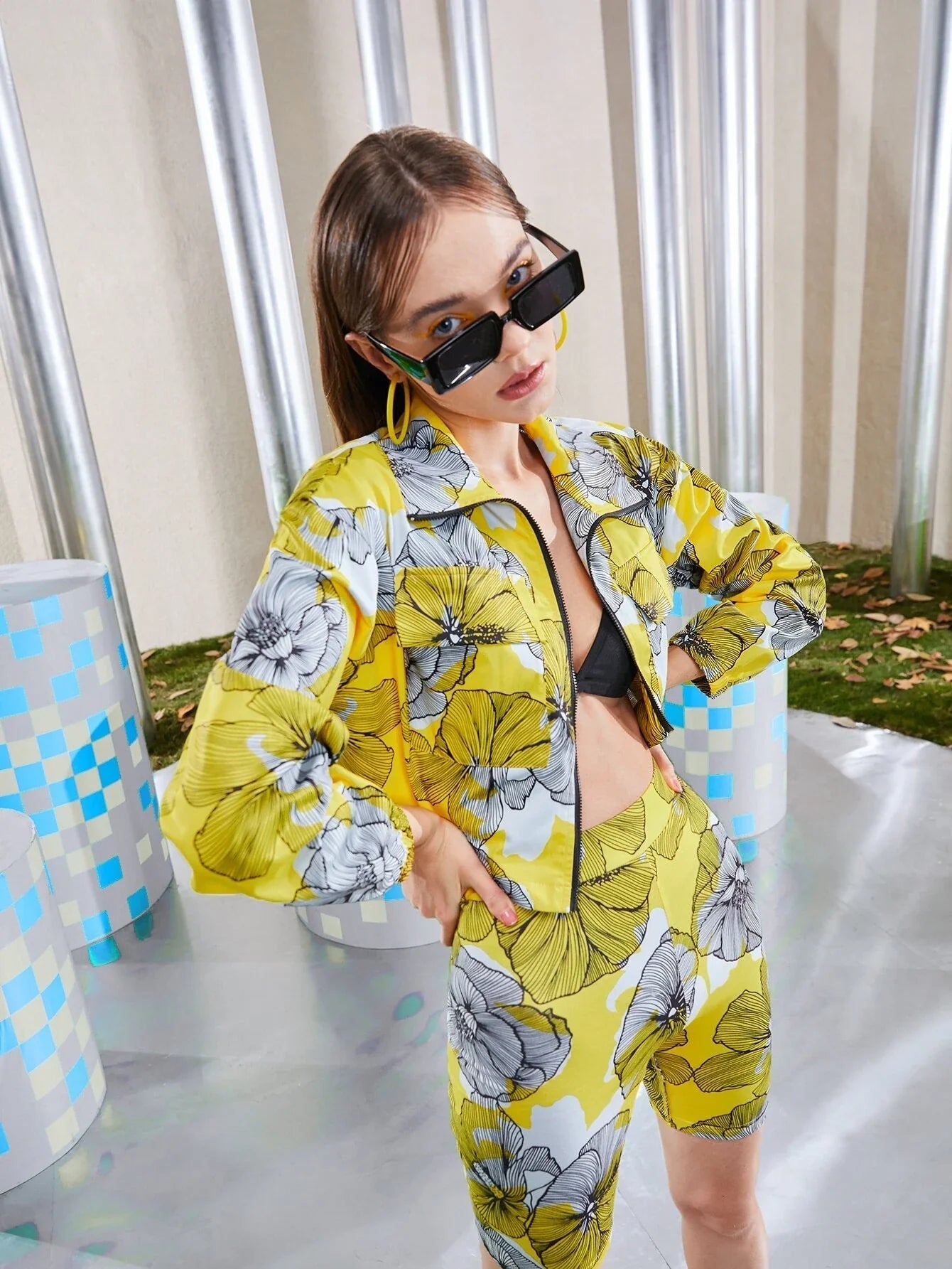 Bold Bloom Two-Piece Set 🌼✨