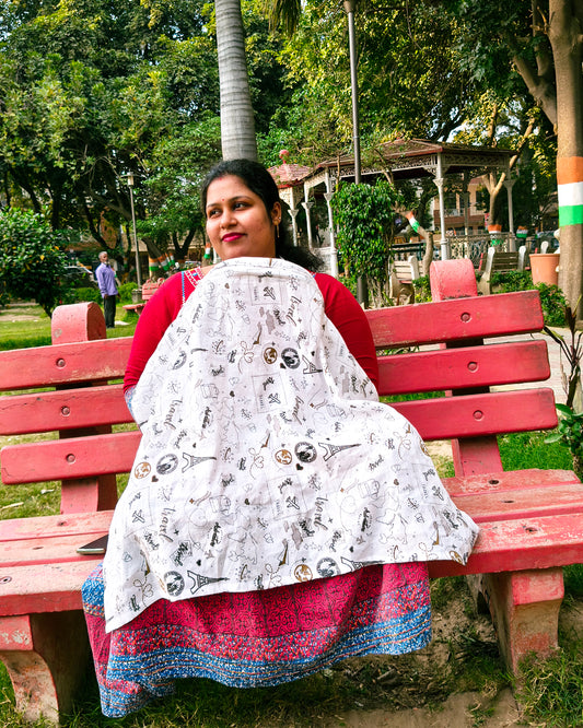 4Mom Nursing Cover – Breathable & Comfortable