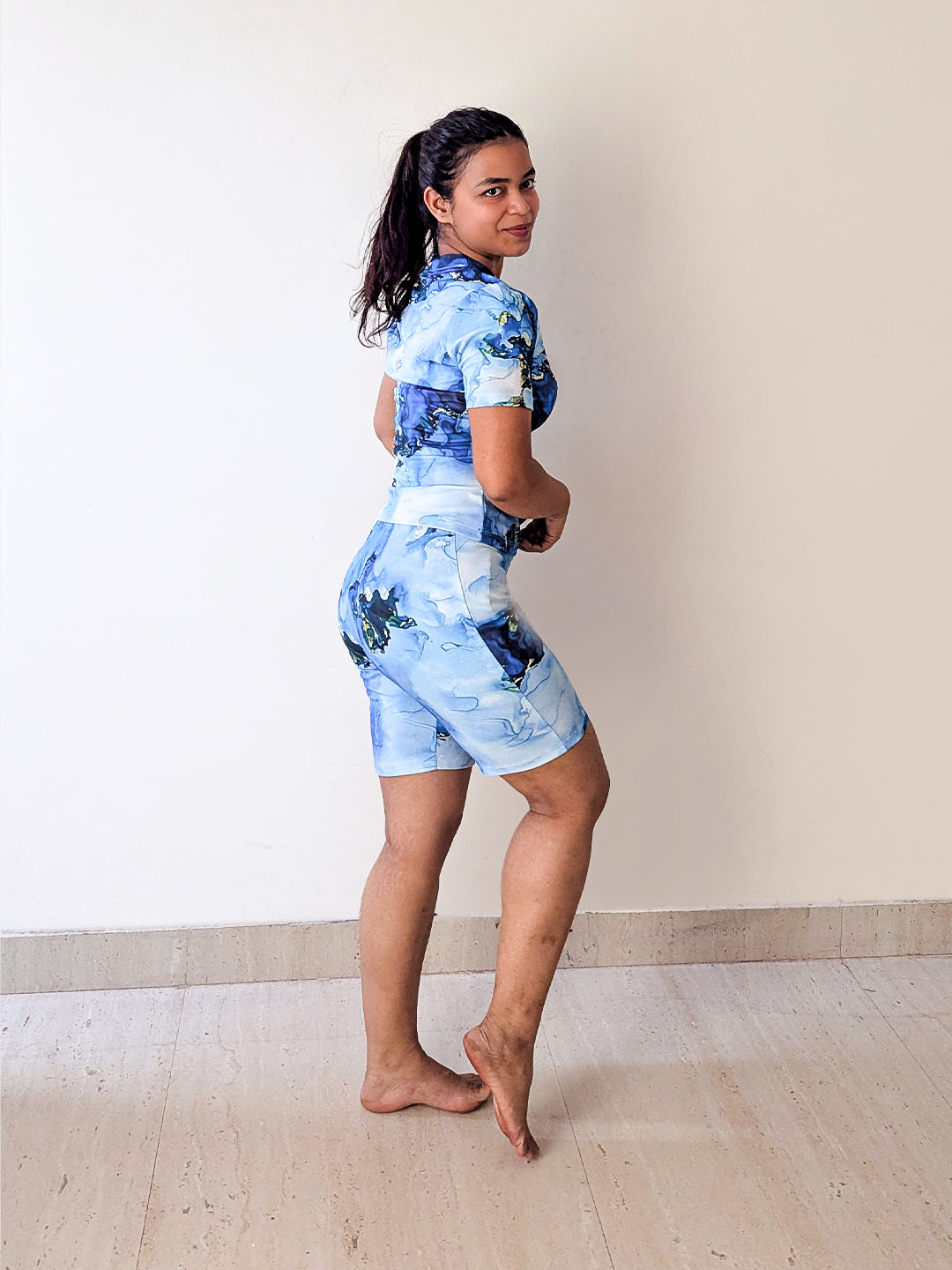 Dive Into Style – The Ocean Blue Co-ord Set 🌊💙
