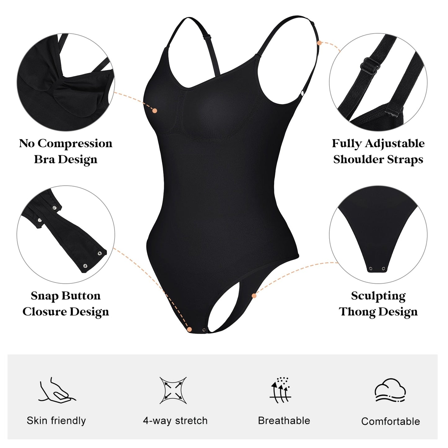 Calin Contour Ultra Comfy Bodysuit