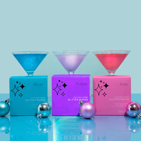 Cloudie Cotton Candy Glitter Bomb