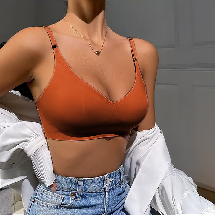 Calin soft seam less bra