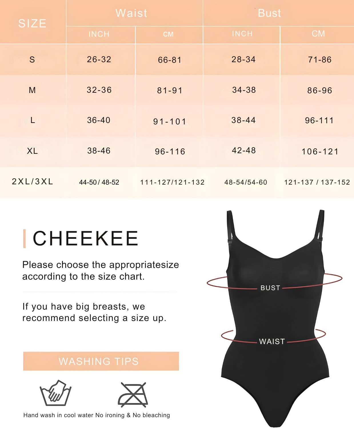 Calin Contour Ultra Comfy Bodysuit